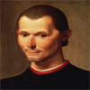 Political theorist Niccolò Machiavelli (1469-1527). Posthumous portrait by Santi di Tito (1536-1603).