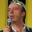 Actor and writer Roberto Benigni in TuttoDante a Padova" by Silviapitt - Own work.  via Wikimedia Commons - 